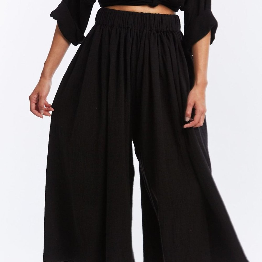 Miranda Bennett wide leg palazzo pant